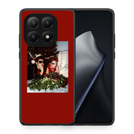 Θήκη Xiaomi 15T Waiting For Xmas από τη Smartfits με σχέδιο στο πίσω μέρος και μαύρο περίβλημα | Xiaomi 15T Waiting For Xmas case with colorful back and black bezels