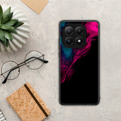 Watercolor Pink Black - Xiaomi 15T θήκη