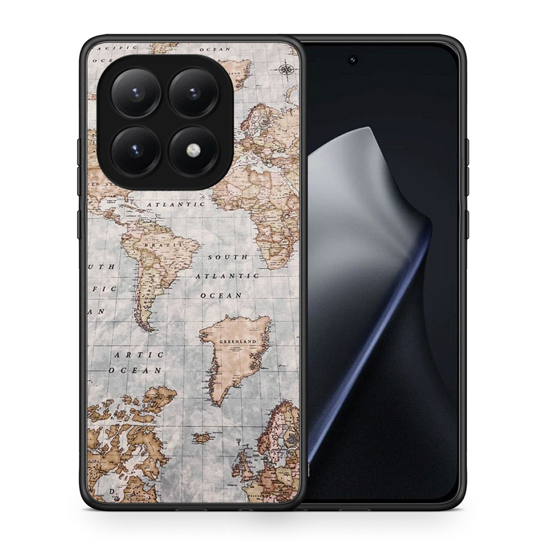 World Map - Xiaomi 15T θήκη