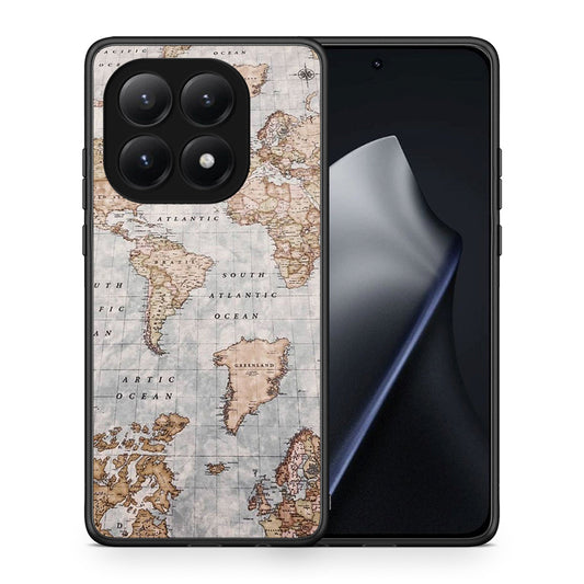World Map - Xiaomi 15T θήκη