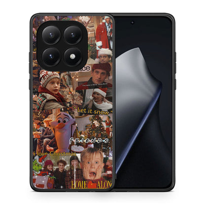 Θήκη Xiaomi 15T Xmas Wishes από τη Smartfits με σχέδιο στο πίσω μέρος και μαύρο περίβλημα | Xiaomi 15T Xmas Wishes case with colorful back and black bezels