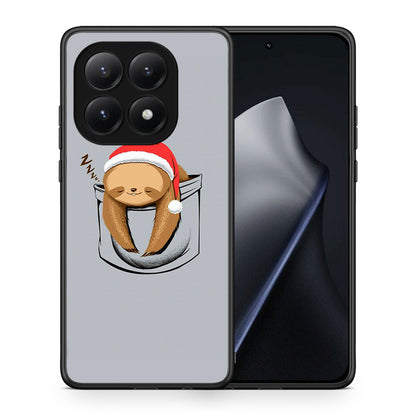 Θήκη Xiaomi 15T Xmas Zzzz από τη Smartfits με σχέδιο στο πίσω μέρος και μαύρο περίβλημα | Xiaomi 15T Xmas Zzzz case with colorful back and black bezels
