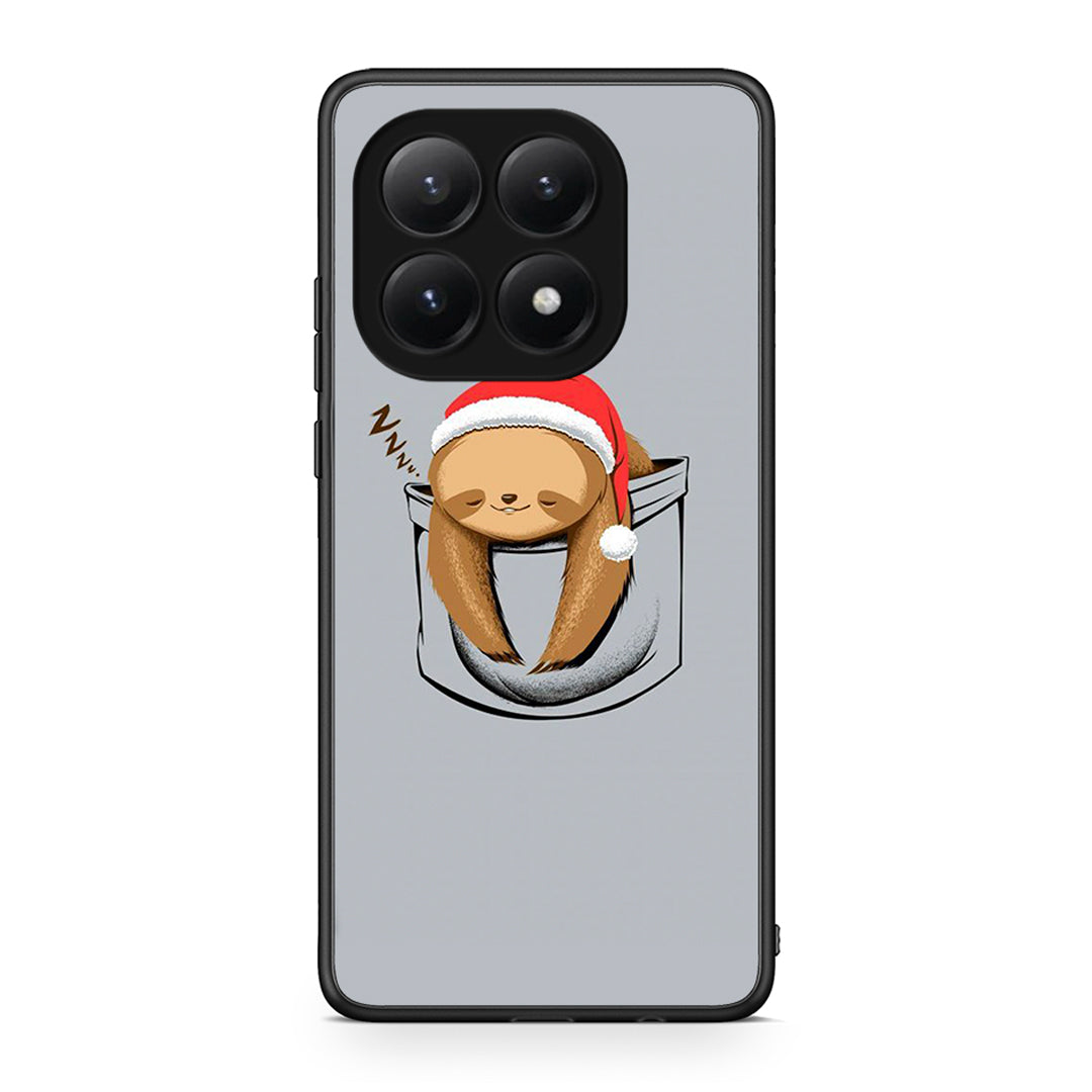 Xiaomi 15T Xmas Zzzz θήκη από τη Smartfits με σχέδιο στο πίσω μέρος και μαύρο περίβλημα | Smartphone case with colorful back and black bezels by Smartfits
