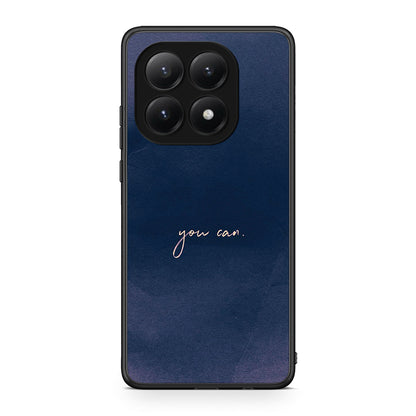 Xiaomi 15T You Can θήκη από τη Smartfits με σχέδιο στο πίσω μέρος και μαύρο περίβλημα | Smartphone case with colorful back and black bezels by Smartfits
