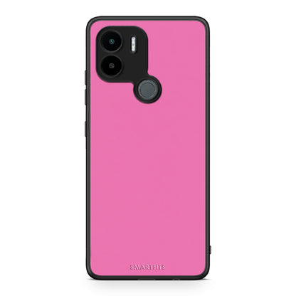 Θήκη Xiaomi Redmi A1+ / A2+ Rose Pink από τη Smartfits με σχέδιο στο πίσω μέρος και μαύρο περίβλημα | Xiaomi Redmi A1+ / A2+ Rose Pink case with colorful back and black bezels