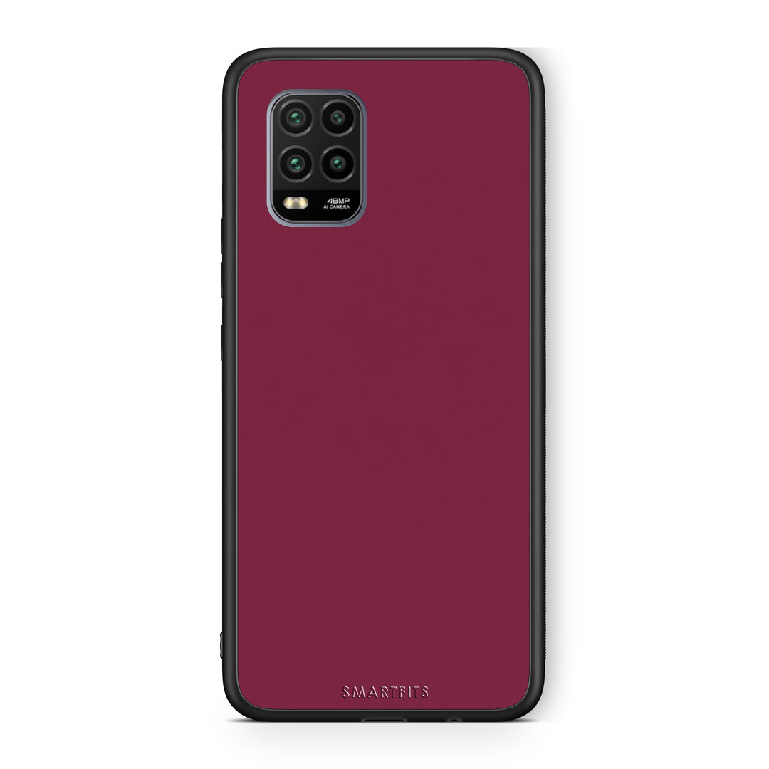 Θήκη Xiaomi Mi 10 Lite Burgundy από τη Smartfits με σχέδιο στο πίσω μέρος και μαύρο περίβλημα | Xiaomi Mi 10 Lite Burgundy case with colorful back and black bezels