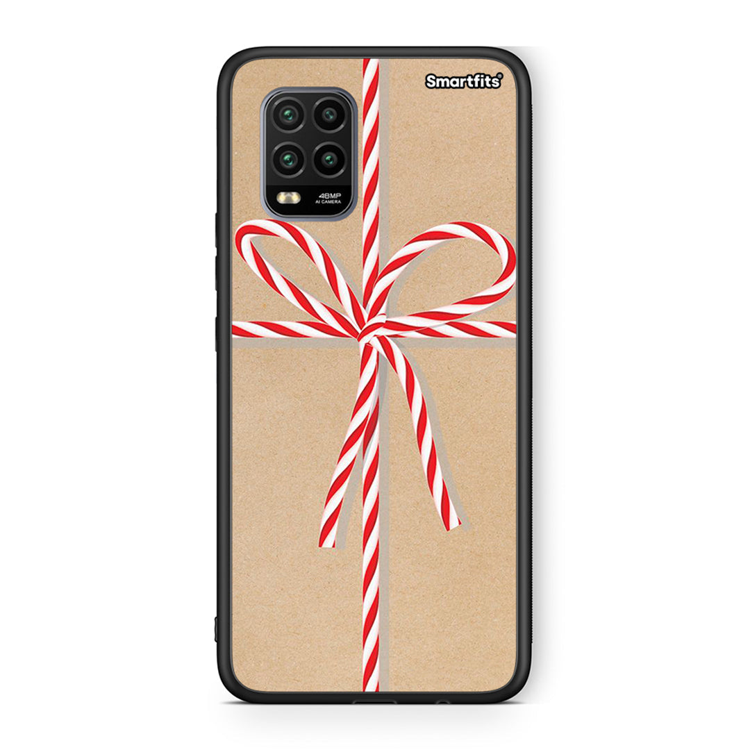 Xiaomi Mi 10 Lite Christmas Gift θήκη από τη Smartfits με σχέδιο στο πίσω μέρος και μαύρο περίβλημα | Smartphone case with colorful back and black bezels by Smartfits