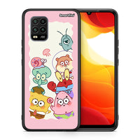 Thumbnail for Θήκη Xiaomi Mi 10 Lite Cute Companion από τη Smartfits με σχέδιο στο πίσω μέρος και μαύρο περίβλημα | Xiaomi Mi 10 Lite Cute Companion case with colorful back and black bezels