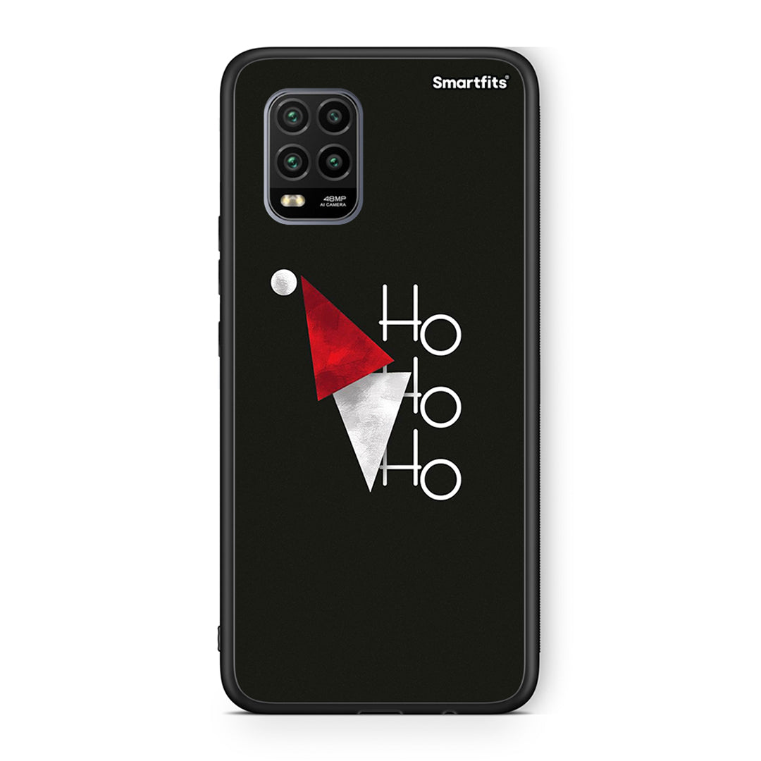 Xiaomi Mi 10 Lite Minimal Christmas θήκη από τη Smartfits με σχέδιο στο πίσω μέρος και μαύρο περίβλημα | Smartphone case with colorful back and black bezels by Smartfits