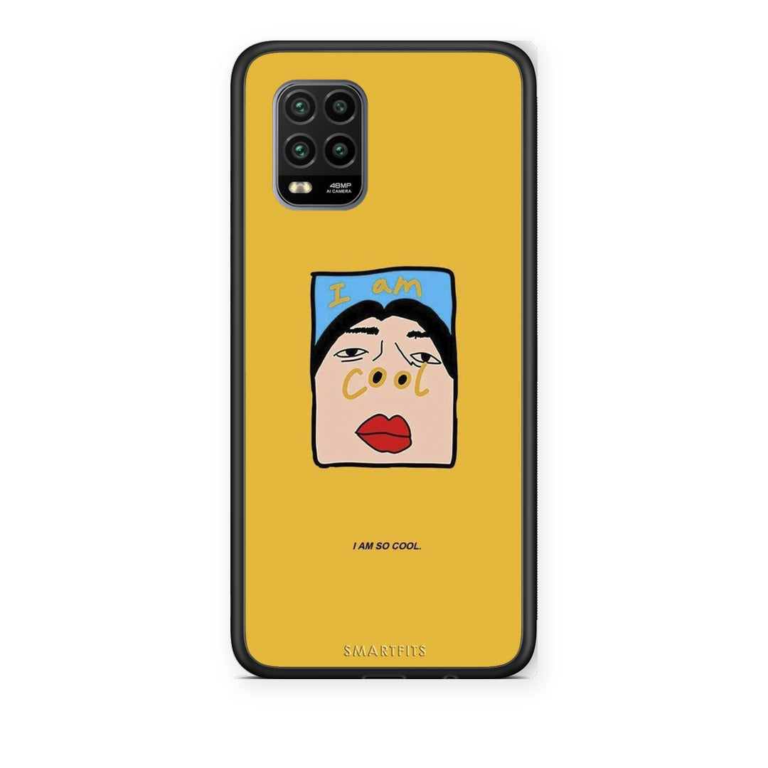 Θήκη Xiaomi Mi 10 Lite So Cool από τη Smartfits με σχέδιο στο πίσω μέρος και μαύρο περίβλημα | Xiaomi Mi 10 Lite So Cool case with colorful back and black bezels