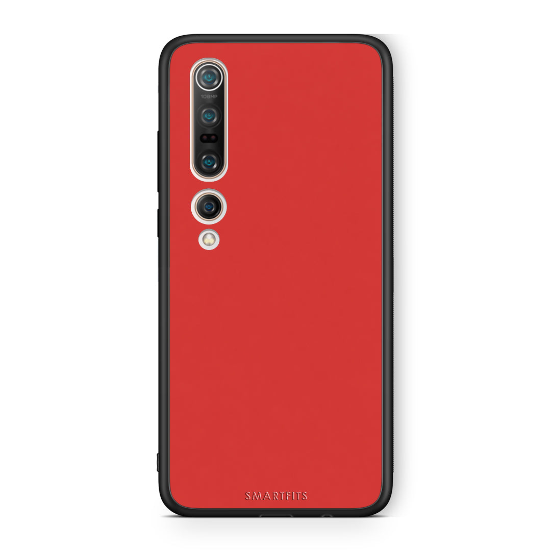 Θήκη Xiaomi Mi 10 Poppy Red από τη Smartfits με σχέδιο στο πίσω μέρος και μαύρο περίβλημα | Xiaomi Mi 10 Poppy Red case with colorful back and black bezels
