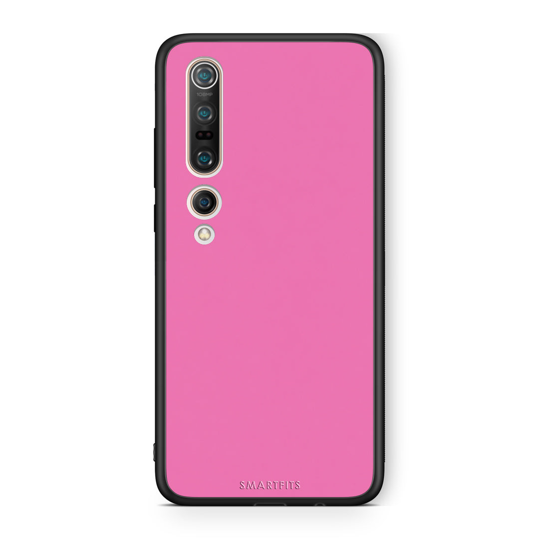 Θήκη Xiaomi Mi 10 Rose Pink από τη Smartfits με σχέδιο στο πίσω μέρος και μαύρο περίβλημα | Xiaomi Mi 10 Rose Pink case with colorful back and black bezels