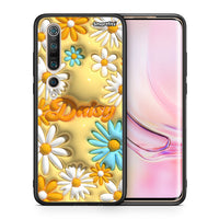 Thumbnail for Θήκη Xiaomi Mi 10 Bubble Daisies από τη Smartfits με σχέδιο στο πίσω μέρος και μαύρο περίβλημα | Xiaomi Mi 10 Bubble Daisies case with colorful back and black bezels