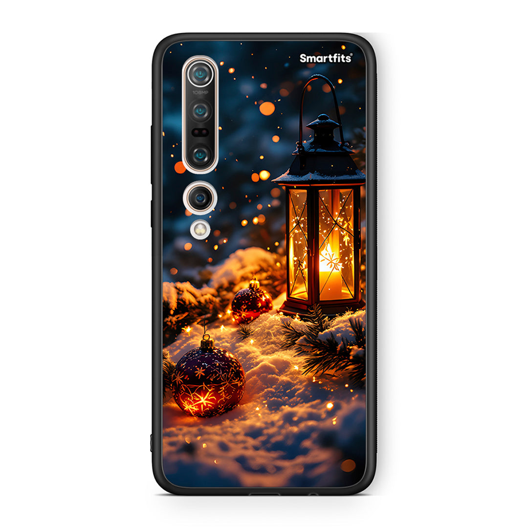 Xiaomi Mi 10 Pro Christmas Ornaments θήκη από τη Smartfits με σχέδιο στο πίσω μέρος και μαύρο περίβλημα | Smartphone case with colorful back and black bezels by Smartfits