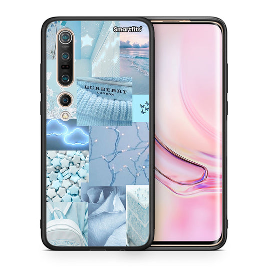 Θήκη Xiaomi Mi 10 Ciel Aesthetic Collage από τη Smartfits με σχέδιο στο πίσω μέρος και μαύρο περίβλημα | Xiaomi Mi 10 Ciel Aesthetic Collage case with colorful back and black bezels