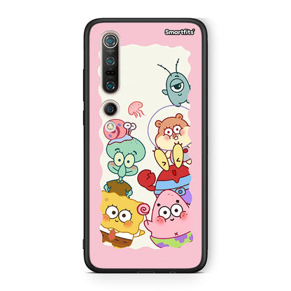 Xiaomi Mi 10 Pro Cute Companion θήκη από τη Smartfits με σχέδιο στο πίσω μέρος και μαύρο περίβλημα | Smartphone case with colorful back and black bezels by Smartfits