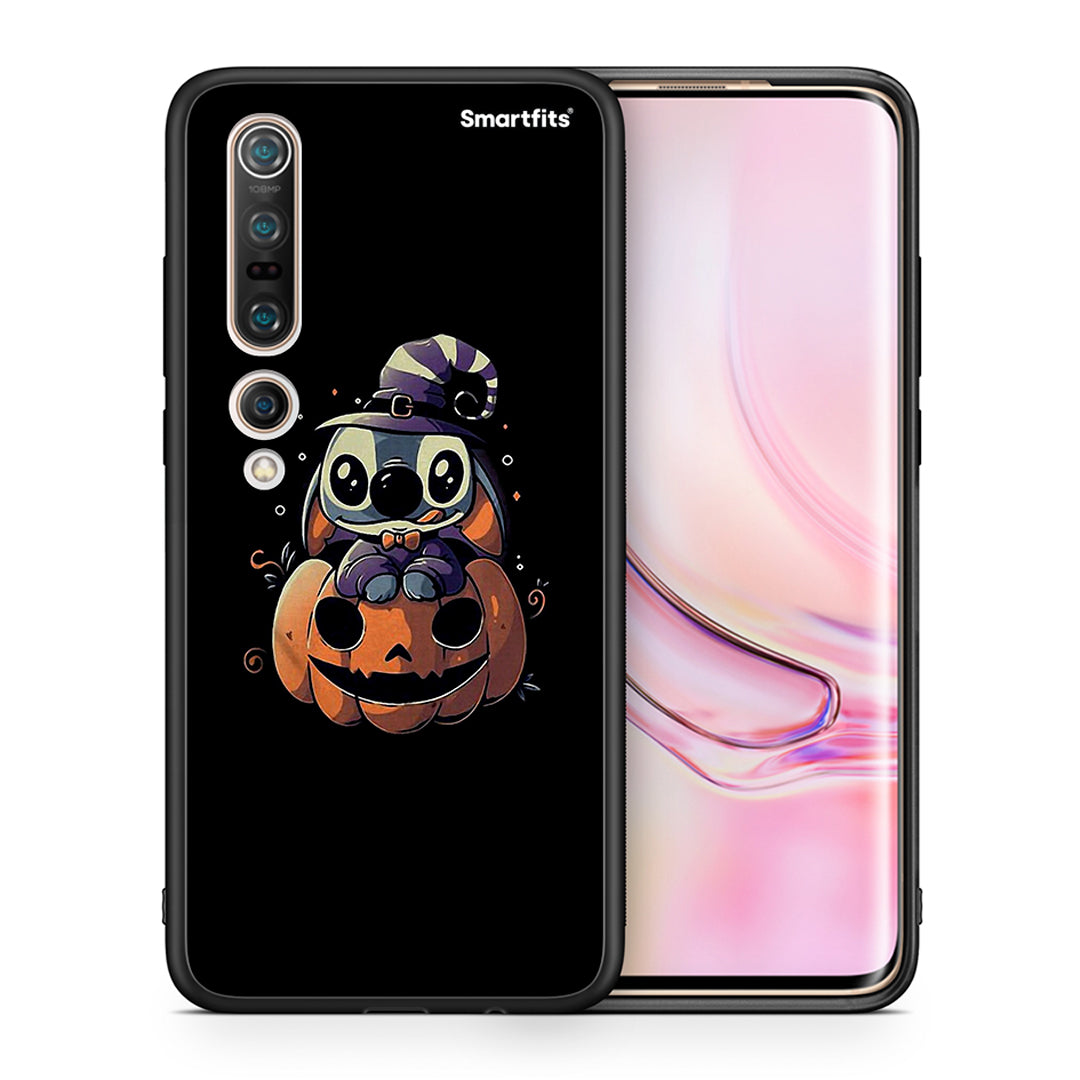 Θήκη Xiaomi Mi 10 Pro Halloween Stitch από τη Smartfits με σχέδιο στο πίσω μέρος και μαύρο περίβλημα | Xiaomi Mi 10 Pro Halloween Stitch case with colorful back and black bezels