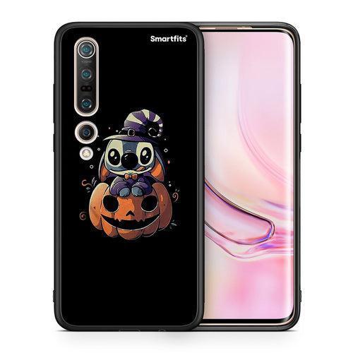Θήκη Xiaomi Mi 10 Halloween Stitch από τη Smartfits με σχέδιο στο πίσω μέρος και μαύρο περίβλημα | Xiaomi Mi 10 Halloween Stitch case with colorful back and black bezels