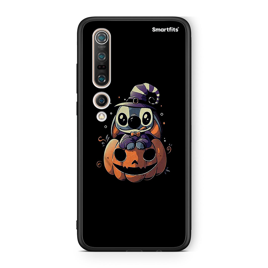 Xiaomi Mi 10 Halloween Stitch θήκη από τη Smartfits με σχέδιο στο πίσω μέρος και μαύρο περίβλημα | Smartphone case with colorful back and black bezels by Smartfits