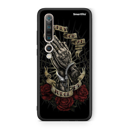 Xiaomi Mi 10 Pro Judge By God θήκη από τη Smartfits με σχέδιο στο πίσω μέρος και μαύρο περίβλημα | Smartphone case with colorful back and black bezels by Smartfits