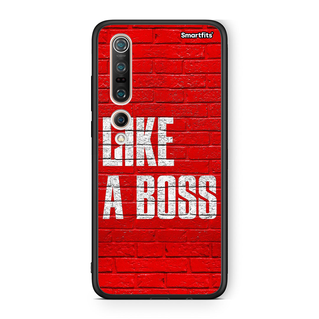 Xiaomi Mi 10 Like A Boss θήκη από τη Smartfits με σχέδιο στο πίσω μέρος και μαύρο περίβλημα | Smartphone case with colorful back and black bezels by Smartfits