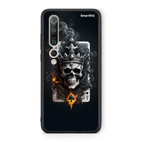 Thumbnail for Xiaomi Mi 10 Pro Skull King Ace θήκη από τη Smartfits με σχέδιο στο πίσω μέρος και μαύρο περίβλημα | Smartphone case with colorful back and black bezels by Smartfits