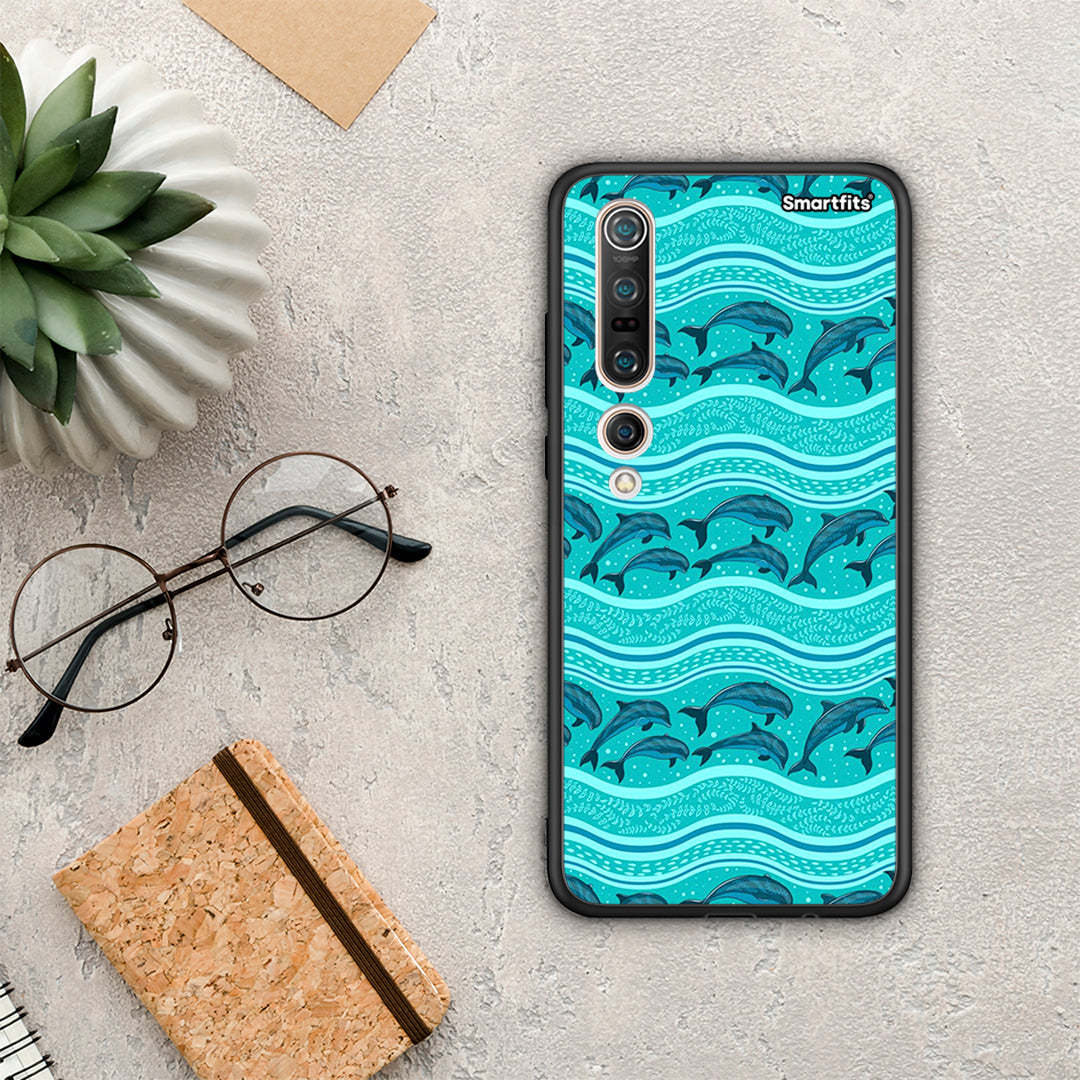 Swimming Dolphins - Xiaomi Mi 10 θήκη