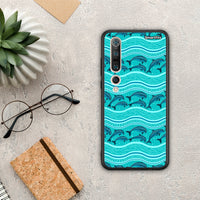 Thumbnail for Swimming Dolphins - Xiaomi Mi 10 θήκη