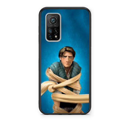 Θήκη Xiaomi Mi 10T / 10T Pro Tangled 1 από τη Smartfits με σχέδιο στο πίσω μέρος και μαύρο περίβλημα | Xiaomi Mi 10T / 10T Pro Tangled 1 case with colorful back and black bezels