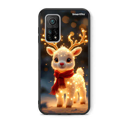 Θήκη Xiaomi Mi 10T/10T Pro Christmas Cutie από τη Smartfits με σχέδιο στο πίσω μέρος και μαύρο περίβλημα | Xiaomi Mi 10T/10T Pro Christmas Cutie case with colorful back and black bezels