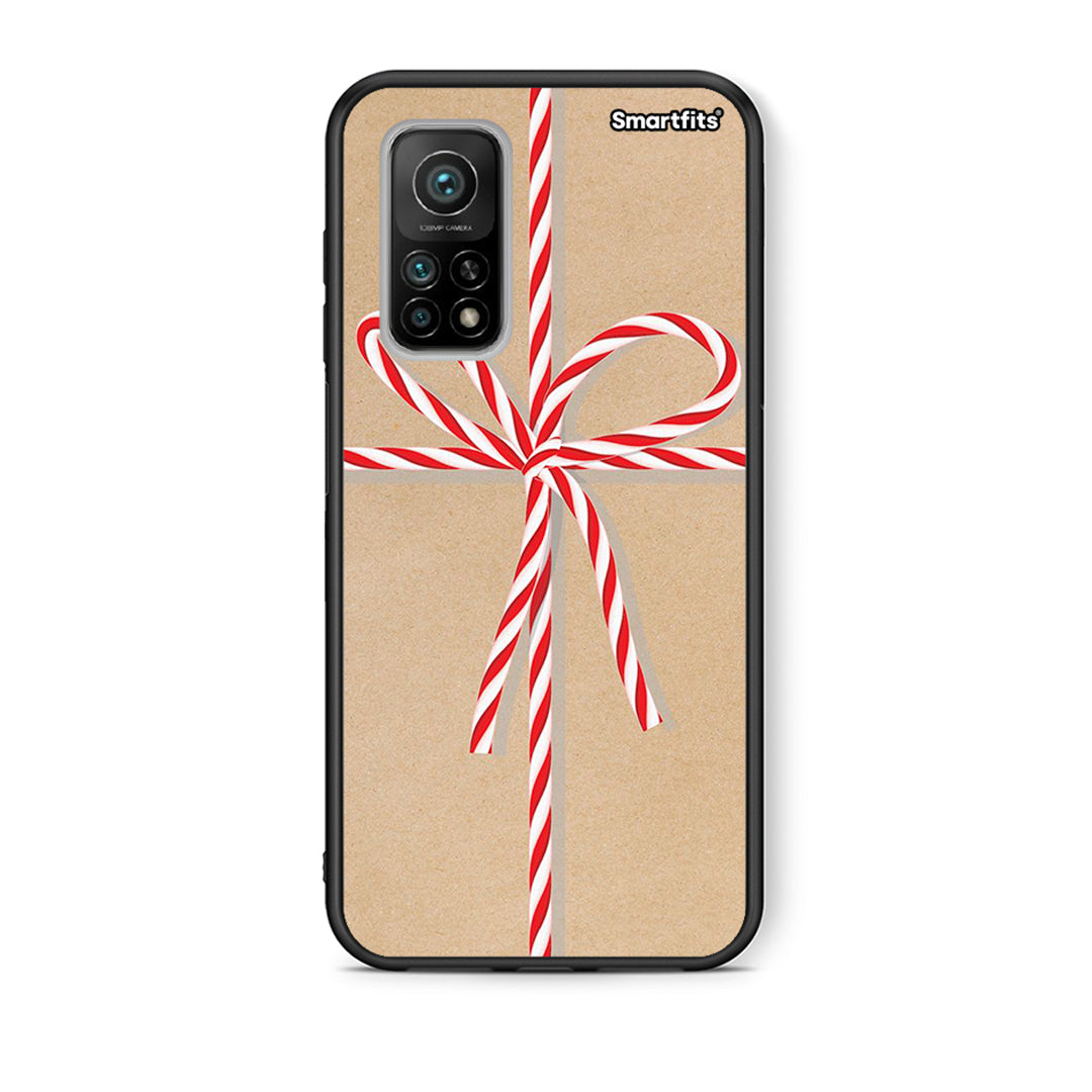 Θήκη Xiaomi Mi 10T/10T Pro Christmas Gift από τη Smartfits με σχέδιο στο πίσω μέρος και μαύρο περίβλημα | Xiaomi Mi 10T/10T Pro Christmas Gift case with colorful back and black bezels