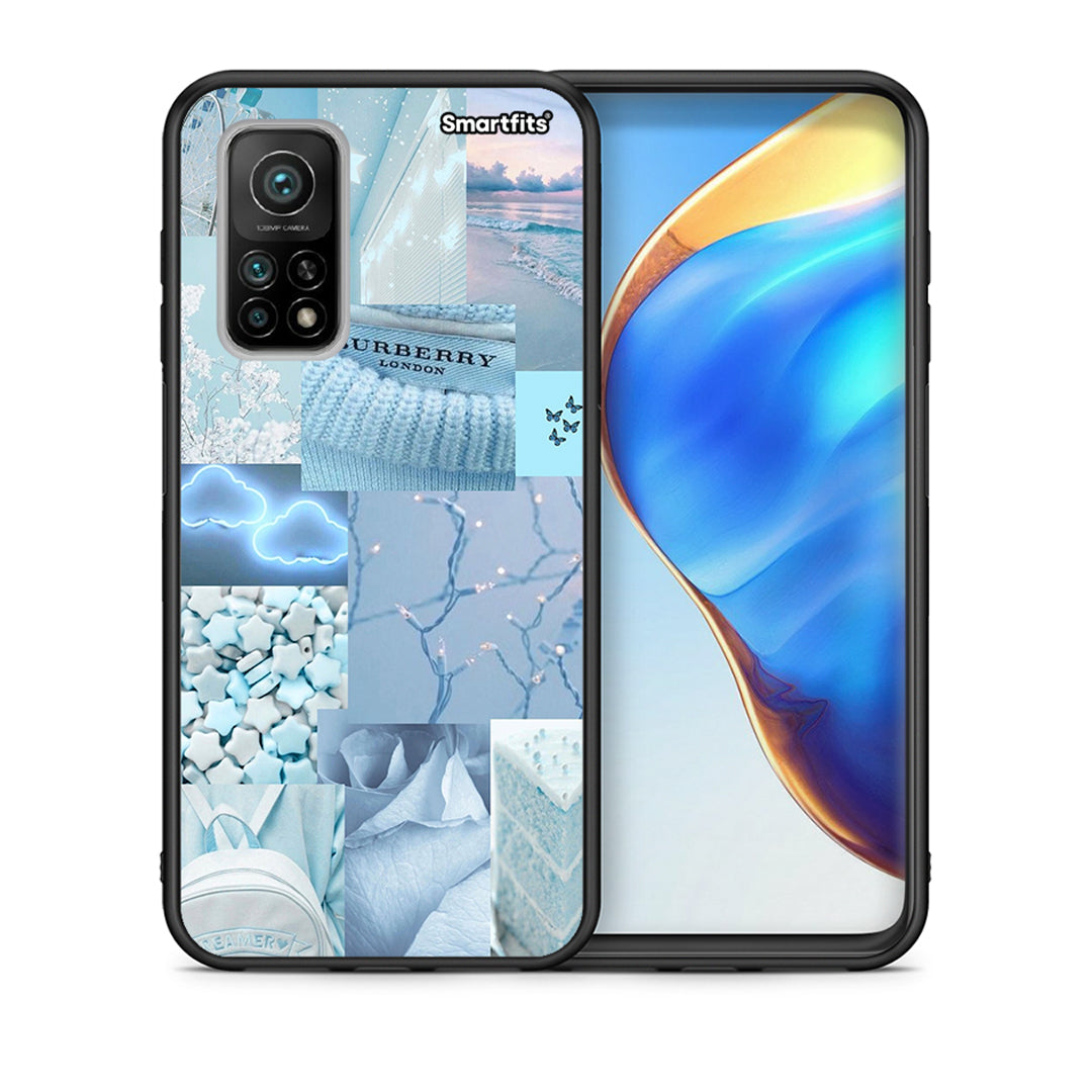 Θήκη Xiaomi Mi 10T/10T Pro Ciel Aesthetic Collage από τη Smartfits με σχέδιο στο πίσω μέρος και μαύρο περίβλημα | Xiaomi Mi 10T/10T Pro Ciel Aesthetic Collage case with colorful back and black bezels