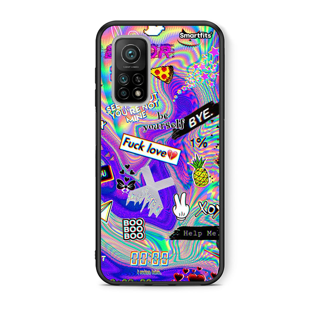 Θήκη Xiaomi Mi 10T/10T Pro Game Over από τη Smartfits με σχέδιο στο πίσω μέρος και μαύρο περίβλημα | Xiaomi Mi 10T/10T Pro Game Over case with colorful back and black bezels