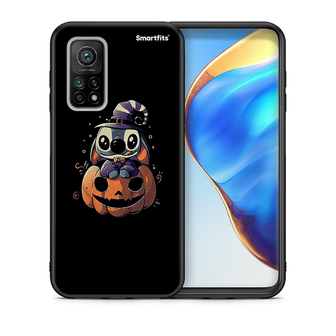 Θήκη Xiaomi Mi 10T/10T Pro Halloween Stitch από τη Smartfits με σχέδιο στο πίσω μέρος και μαύρο περίβλημα | Xiaomi Mi 10T/10T Pro Halloween Stitch case with colorful back and black bezels