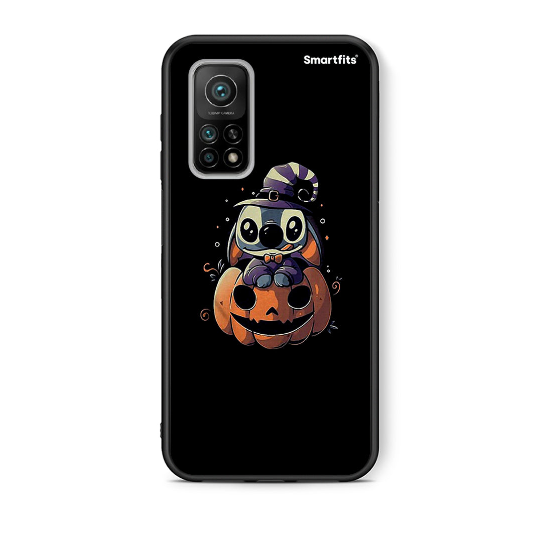Θήκη Xiaomi Mi 10T/10T Pro Halloween Stitch από τη Smartfits με σχέδιο στο πίσω μέρος και μαύρο περίβλημα | Xiaomi Mi 10T/10T Pro Halloween Stitch case with colorful back and black bezels