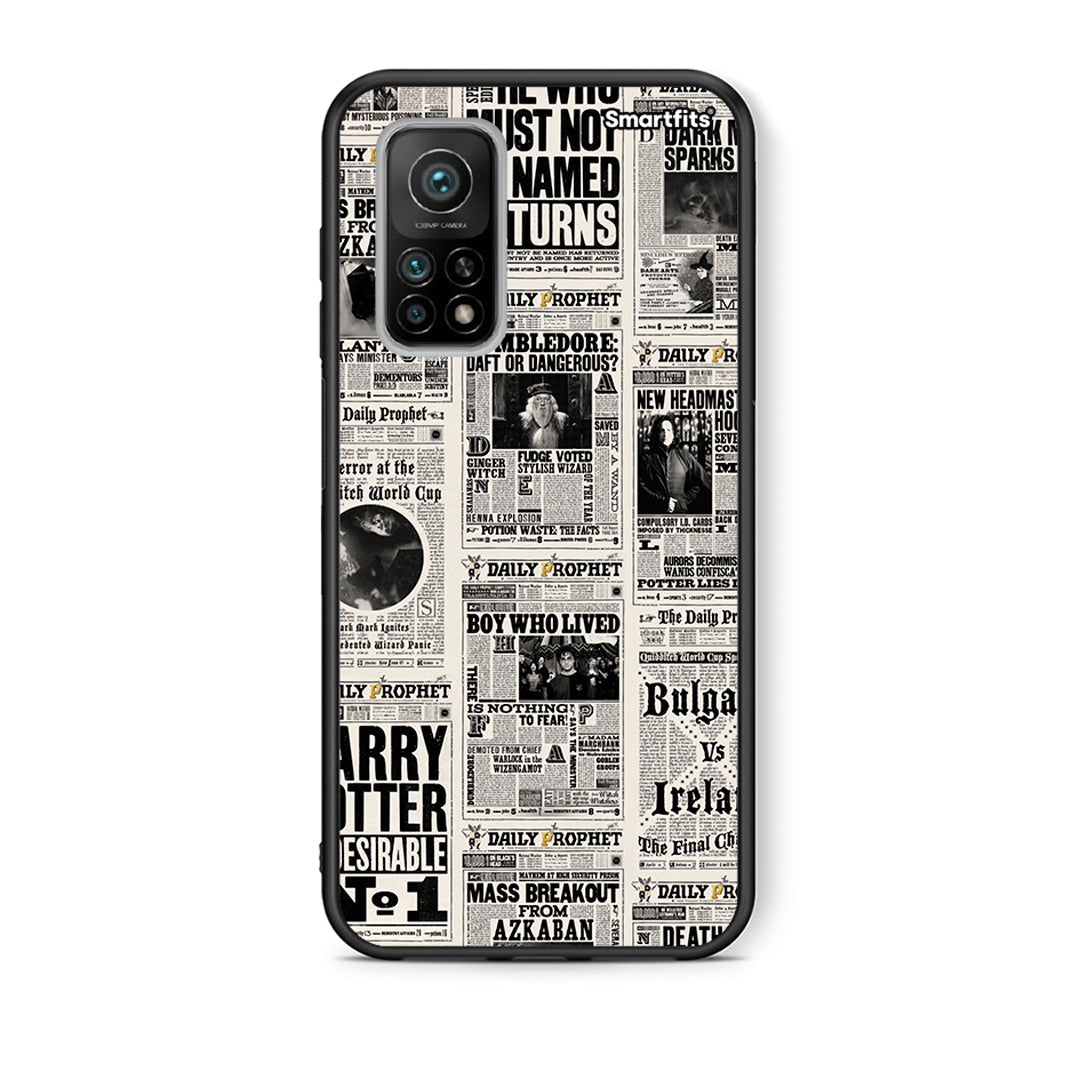 Θήκη Xiaomi Mi 10T/10T Pro Harry Paper από τη Smartfits με σχέδιο στο πίσω μέρος και μαύρο περίβλημα | Xiaomi Mi 10T/10T Pro Harry Paper case with colorful back and black bezels