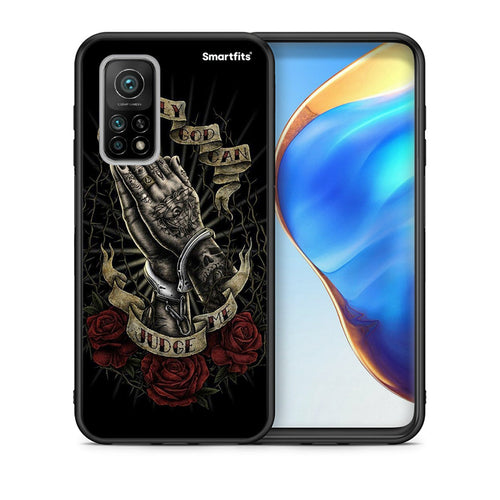 Θήκη Xiaomi Mi 10T/10T Pro Judge By God από τη Smartfits με σχέδιο στο πίσω μέρος και μαύρο περίβλημα | Xiaomi Mi 10T/10T Pro Judge By God case with colorful back and black bezels