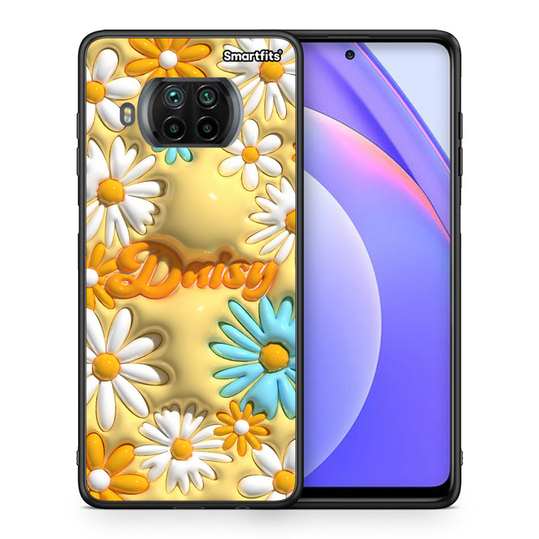 Θήκη Xiaomi Mi 10T Lite Bubble Daisies από τη Smartfits με σχέδιο στο πίσω μέρος και μαύρο περίβλημα | Xiaomi Mi 10T Lite Bubble Daisies case with colorful back and black bezels