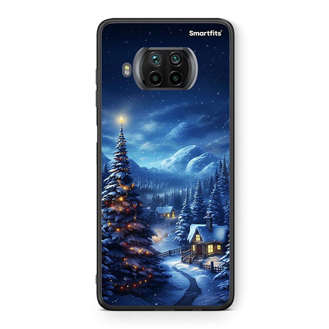 Θήκη Xiaomi Mi 10T Lite Christmas Scenery από τη Smartfits με σχέδιο στο πίσω μέρος και μαύρο περίβλημα | Xiaomi Mi 10T Lite Christmas Scenery case with colorful back and black bezels