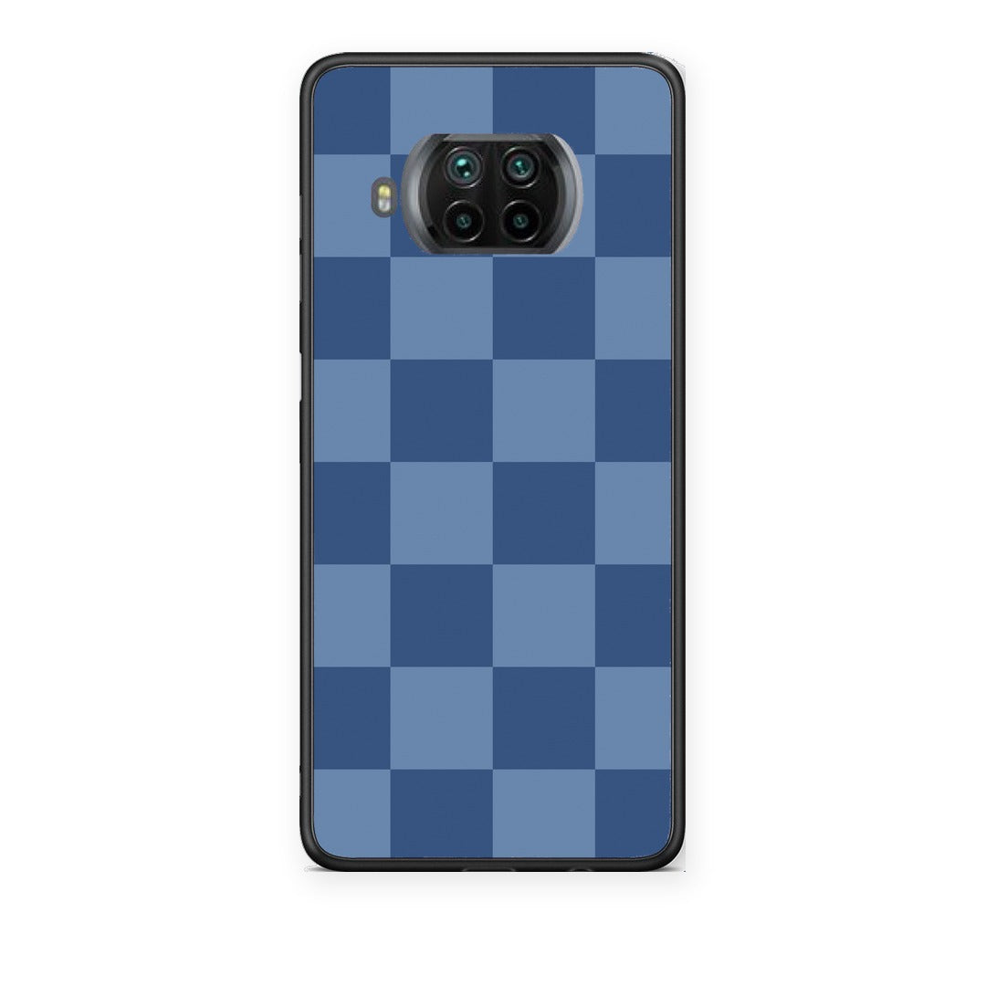 Θήκη Xiaomi Mi 10T Lite Denim Blue Checkerboard από τη Smartfits με σχέδιο στο πίσω μέρος και μαύρο περίβλημα | Xiaomi Mi 10T Lite Denim Blue Checkerboard case with colorful back and black bezels