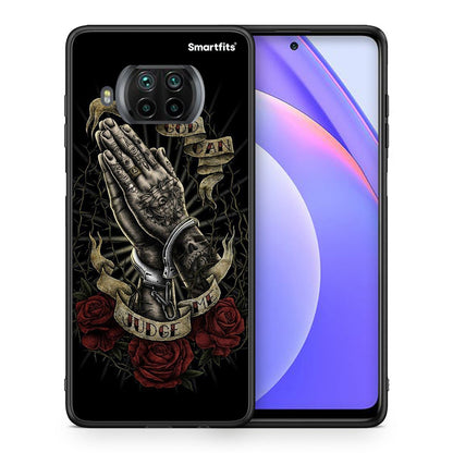 Θήκη Xiaomi Mi 10T Lite Judge By God από τη Smartfits με σχέδιο στο πίσω μέρος και μαύρο περίβλημα | Xiaomi Mi 10T Lite Judge By God case with colorful back and black bezels