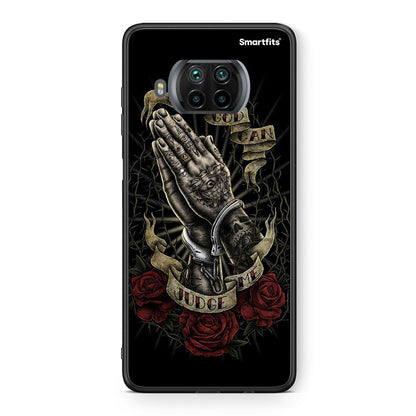 Θήκη Xiaomi Mi 10T Lite Judge By God από τη Smartfits με σχέδιο στο πίσω μέρος και μαύρο περίβλημα | Xiaomi Mi 10T Lite Judge By God case with colorful back and black bezels