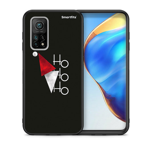 Θήκη Xiaomi Mi 10T/10T Pro Minimal Christmas από τη Smartfits με σχέδιο στο πίσω μέρος και μαύρο περίβλημα | Xiaomi Mi 10T/10T Pro Minimal Christmas case with colorful back and black bezels
