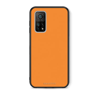 Θήκη Xiaomi Mi 10T / 10T Pro Tangerine Orange από τη Smartfits με σχέδιο στο πίσω μέρος και μαύρο περίβλημα | Xiaomi Mi 10T / 10T Pro Tangerine Orange case with colorful back and black bezels