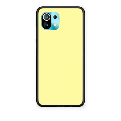 Θήκη Xiaomi Mi 11 / 11 Pro Butter Yellow από τη Smartfits με σχέδιο στο πίσω μέρος και μαύρο περίβλημα | Xiaomi Mi 11 / 11 Pro Butter Yellow case with colorful back and black bezels