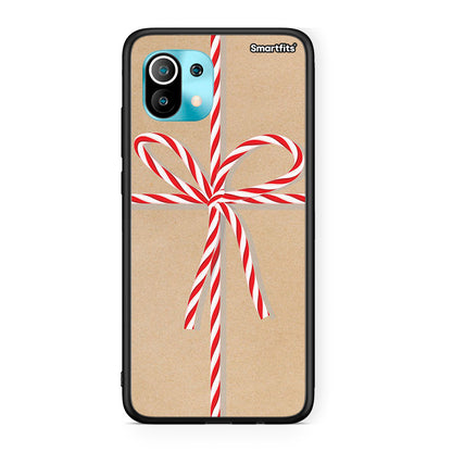 Xiaomi Mi 11 Christmas Gift θήκη από τη Smartfits με σχέδιο στο πίσω μέρος και μαύρο περίβλημα | Smartphone case with colorful back and black bezels by Smartfits