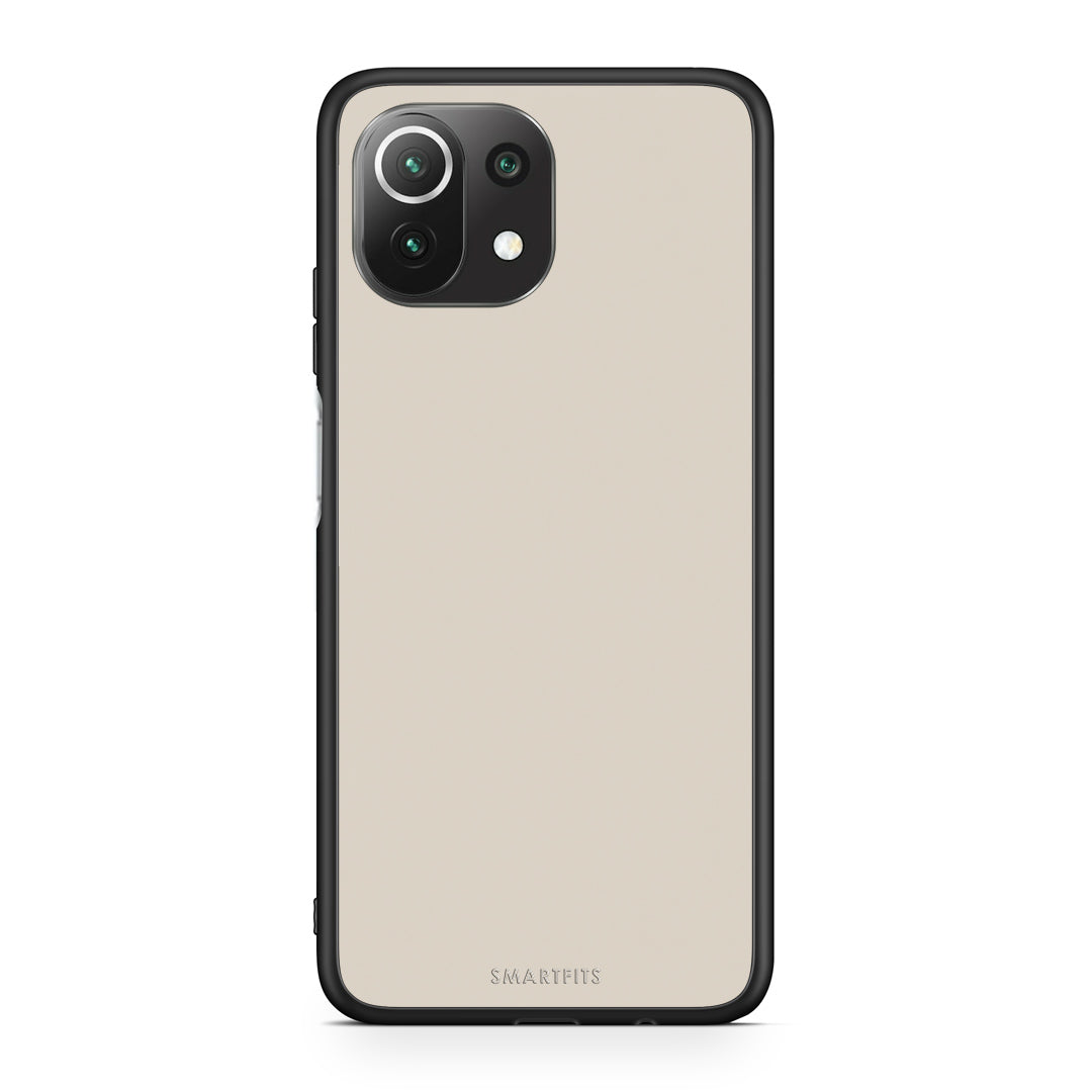 Θήκη Xiaomi 11 Lite 5G NE / Mi 11 Lite Ivory Beige από τη Smartfits με σχέδιο στο πίσω μέρος και μαύρο περίβλημα | Xiaomi 11 Lite 5G NE / Mi 11 Lite Ivory Beige case with colorful back and black bezels