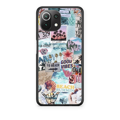 Θήκη Xiaomi 11 Lite 5G NE / Mi 11 Lite Summer Vibes από τη Smartfits με σχέδιο στο πίσω μέρος και μαύρο περίβλημα | Xiaomi 11 Lite 5G NE / Mi 11 Lite Summer Vibes case with colorful back and black bezels