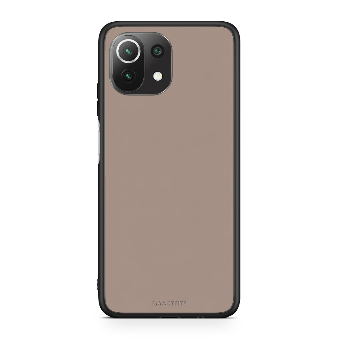 Θήκη Xiaomi 11 Lite 5G NE / Mi 11 Lite Warm Taupe από τη Smartfits με σχέδιο στο πίσω μέρος και μαύρο περίβλημα | Xiaomi 11 Lite 5G NE / Mi 11 Lite Warm Taupe case with colorful back and black bezels