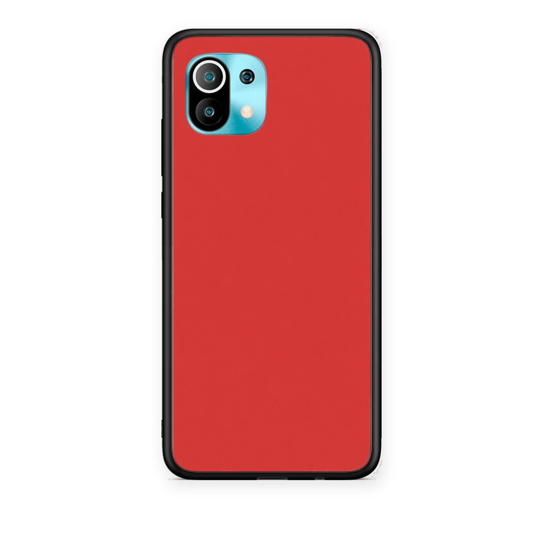 Θήκη Xiaomi Mi 11 / 11 Pro Poppy Red από τη Smartfits με σχέδιο στο πίσω μέρος και μαύρο περίβλημα | Xiaomi Mi 11 / 11 Pro Poppy Red case with colorful back and black bezels